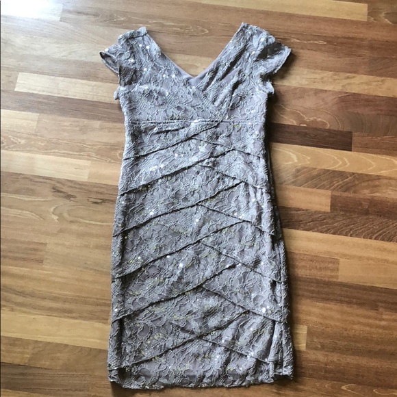 Scarlett Dresses & Skirts - Taupe knee length dress